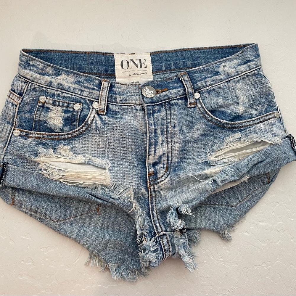 One Teaspoon Hendrix bandits shorts